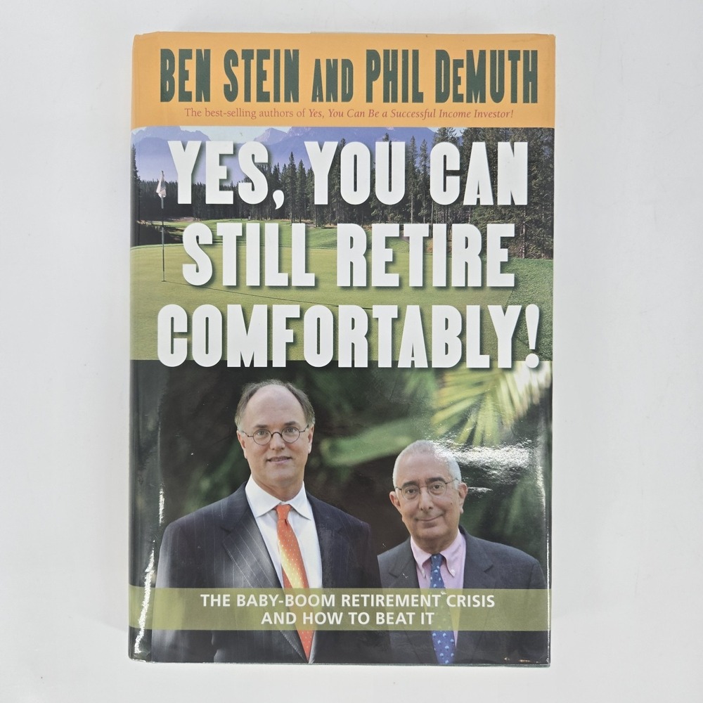 Ben Stein Phil DeMuth Investing Retirement Hardcover Books Lot 3 New 1st Edition - Picture 6 of 11